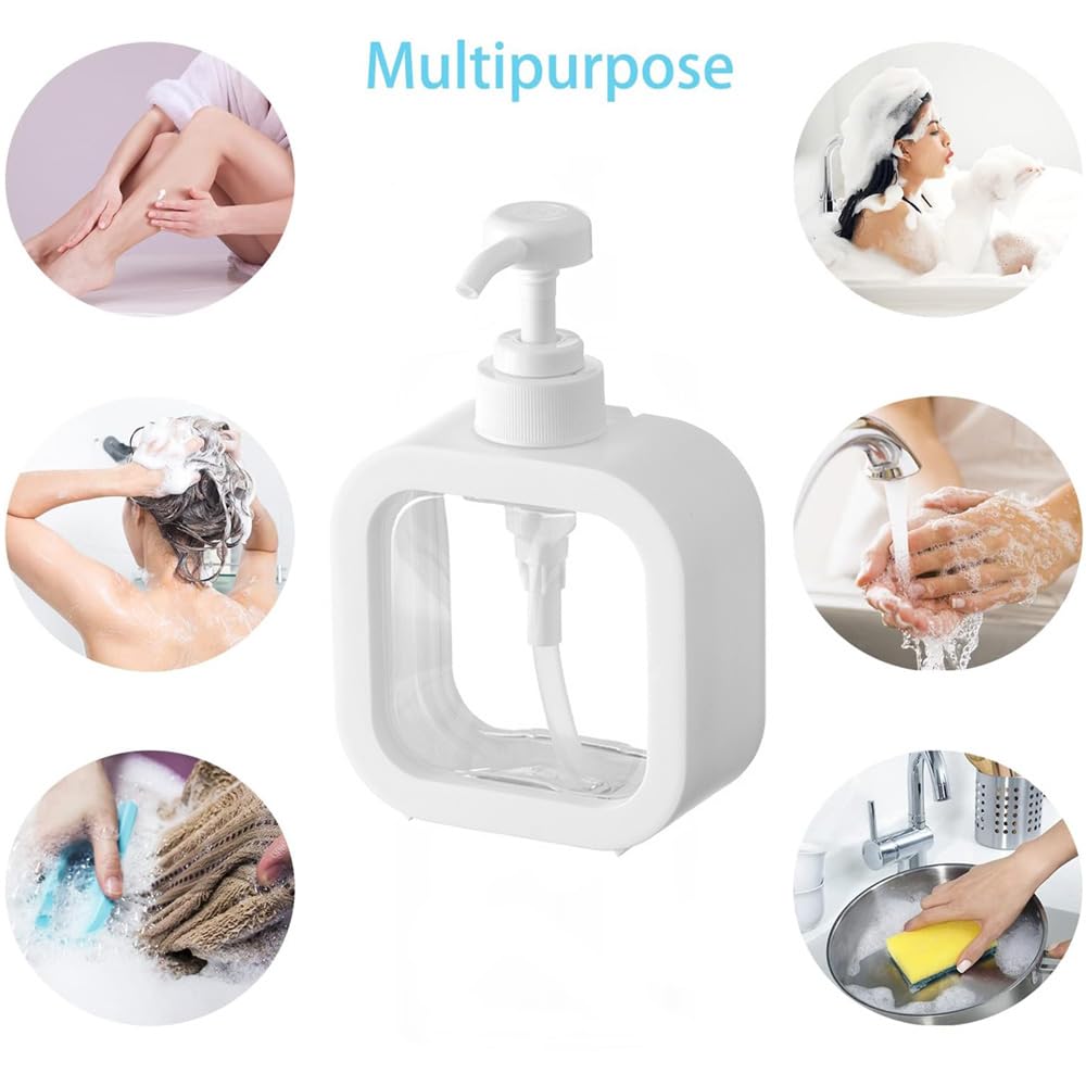 Dispensador Jabón De Manos Para Baño Moderno Y Elegante Negro