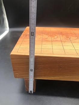 Amazon | 将棋盤 足つき 木製 天然木 レトロ | 将棋 | おもちゃ