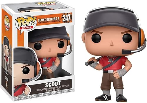 Funko POP Games: Team Fortress 2 Scout Figura de vinilo coleccionable