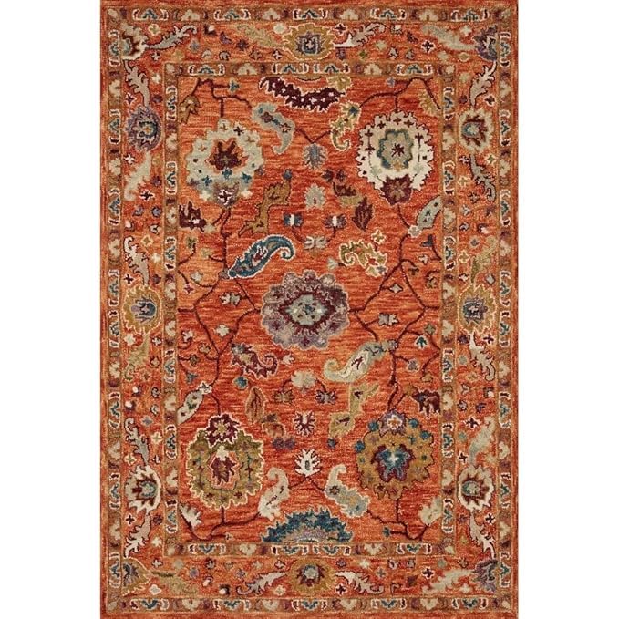 Image of Handmade Primium Collection Pure Woolen Carpet for Living Room,Bedroom and Hall (10 X 13) Feet Color Multi-8