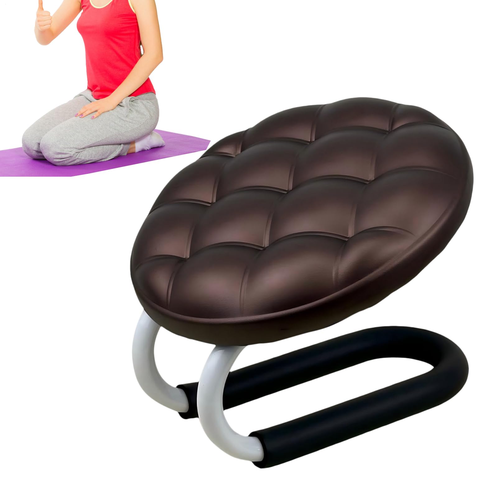 Président De Méditation - De Prière Musulmane Chaise | Banc De Prière De La Pleine Conscience | Coussin À Genoux Ergonomique | Siège De Méditation Portable | Tabourets De Coussin Pour La Relaxati