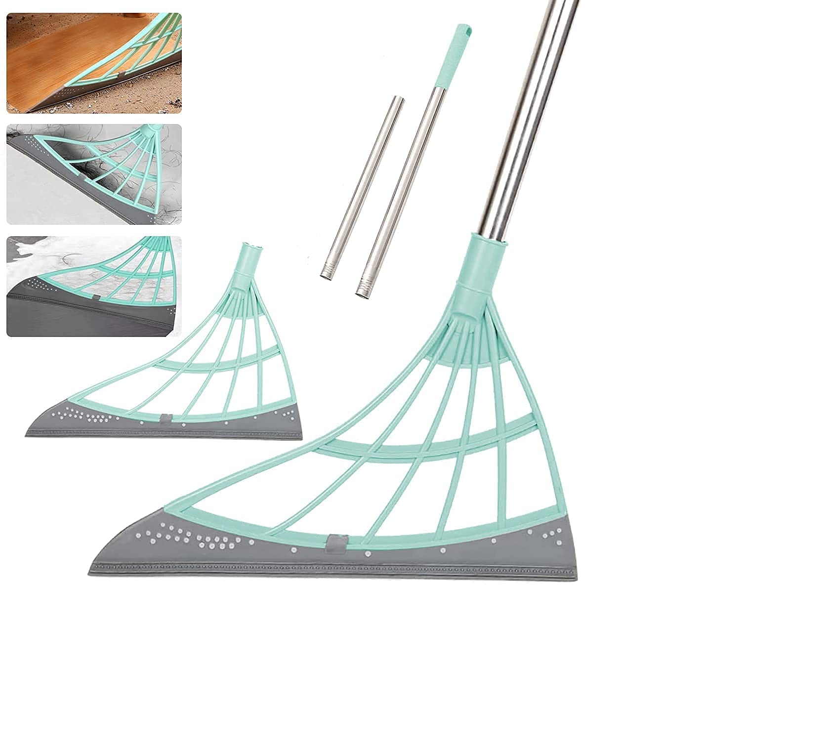 MAYANSHH Multifunction Magic Broom Wipe Squeeze Silicone Mop, 1pcs Multifunction Magic Broom, Bathroom Wiper Broom, Multifunctional Magic Wiper Window and Floor1 pc(2 RODS) 32.5 INCH (B0CTMTRNDT) Amazon Price History, Amazon Price Tracker