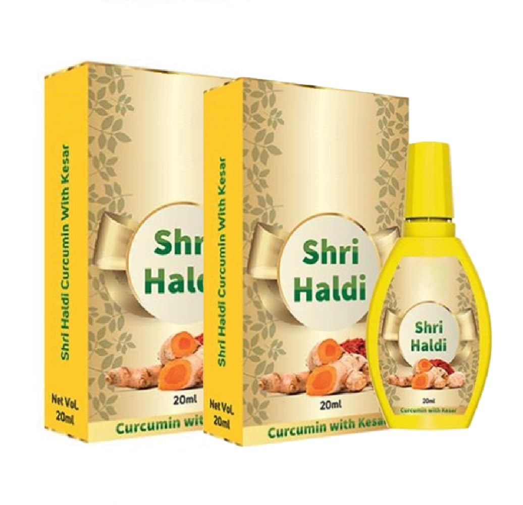 CUREVA Shri Haldi Drops with Curcumin & Kesar (20ml, Pack of 2) | Natural Ayurvedic Immunity Booster for Digestion, Detoxification & Glowing Skin-image-20