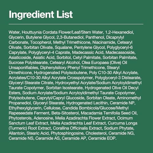 Anua Heartleaf Centella Red Spot Cream, Face Moisturizer for Skin Relief, Niacinamide, Centella, Panthenol, Spot Treatment for Sensitive Skin, Non-comedogenic, Korean Skincare (1.05 oz)