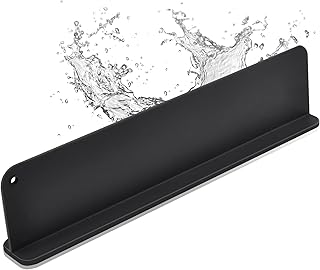 Sponsored Ad - Silicone Sink Splash Guard, Sink Splash Guard with Suction Cup, Kitchen Sink Splash Guard that Can Be Place...