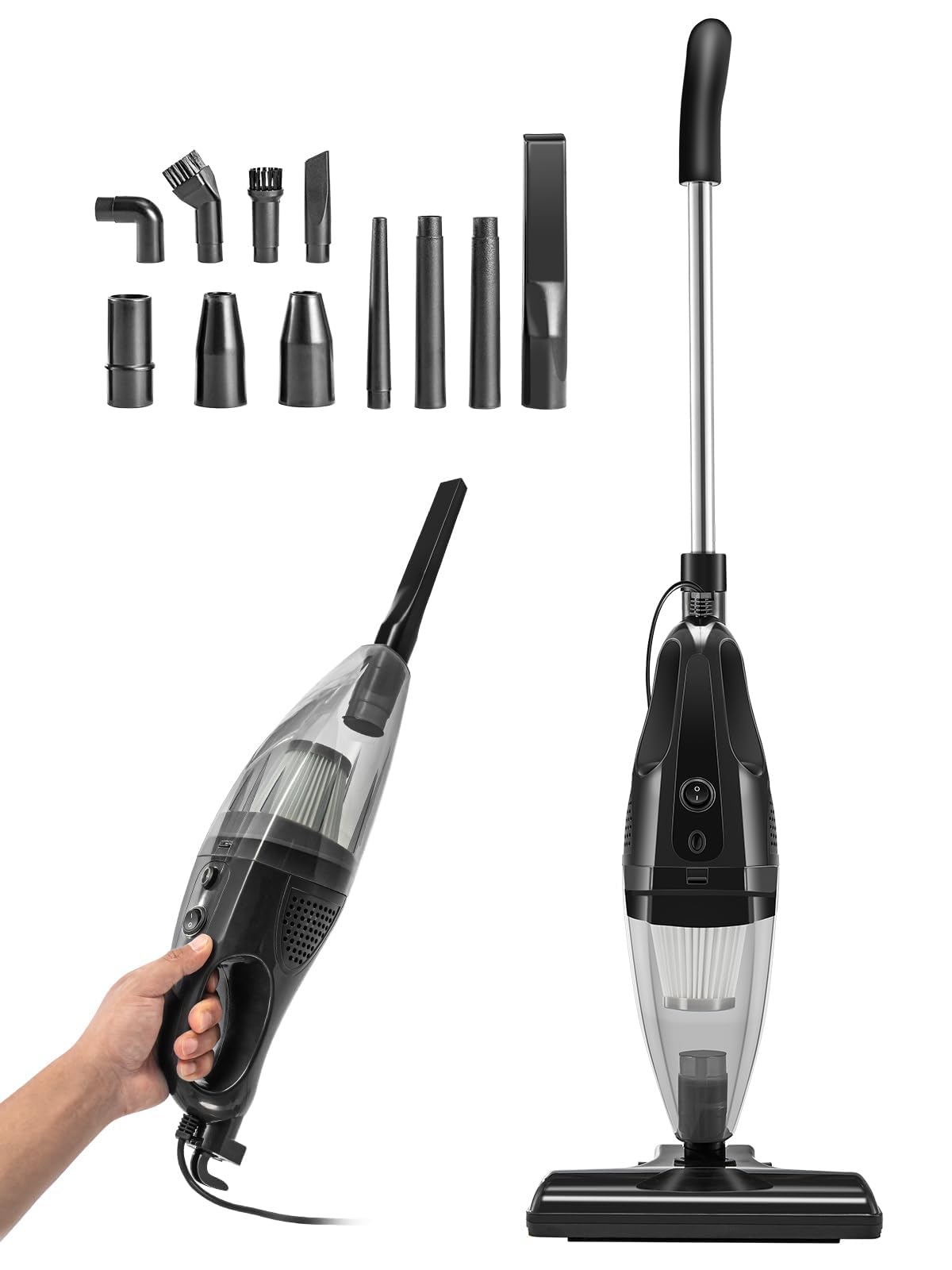 GREENSAPPIRE 2-in-1 Corded Vacuum Cleaner