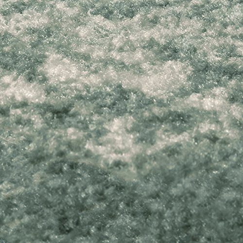 Maples Rugs Pelham Vintage Runner Rug Non Slip Hallway Entry Carpet [Made in USA], 2 x 6, Light Spa