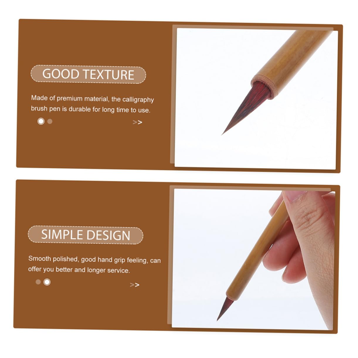 jojofuny 5 Sätze Schreibpinsel Für Kleinbuchstaben Tinte Traditionelle Kalligrafie Kalligraphie-kunstbriefpapier Traditioneller Kalligraphiestift 4 Stück * 5