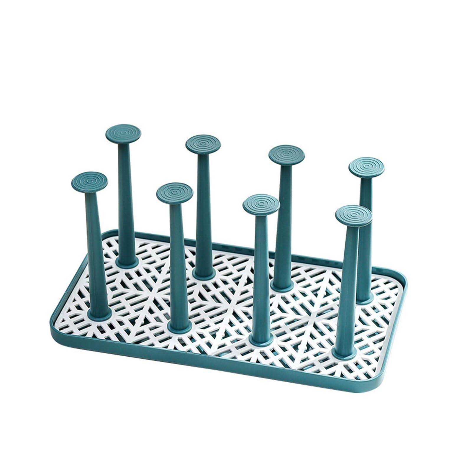 Yonmledo Color 19 Mug Stand Cup Drying Rack Dust-Proof Glass Cup Drainer Holder Stand Detachable Bottle Dish Drying Shelfstorage Tray(Color 19)