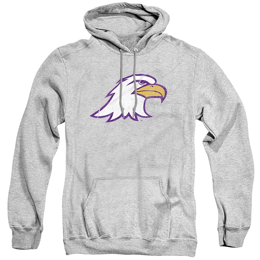 LOGOVISION Official Collegiate Distressed Primary Logo Adult Pullover Hoodie Collection — view 64