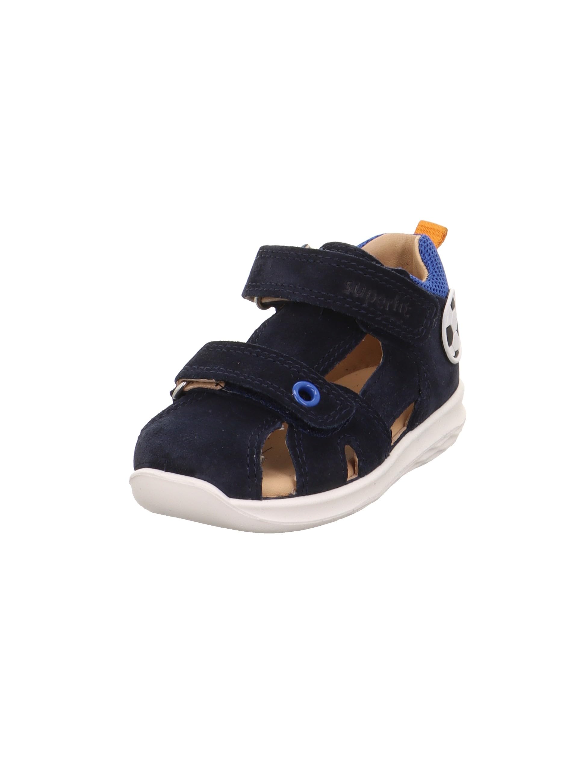 Superfit Boys Bumblebee Sandal, Blue 8000, 26 EU