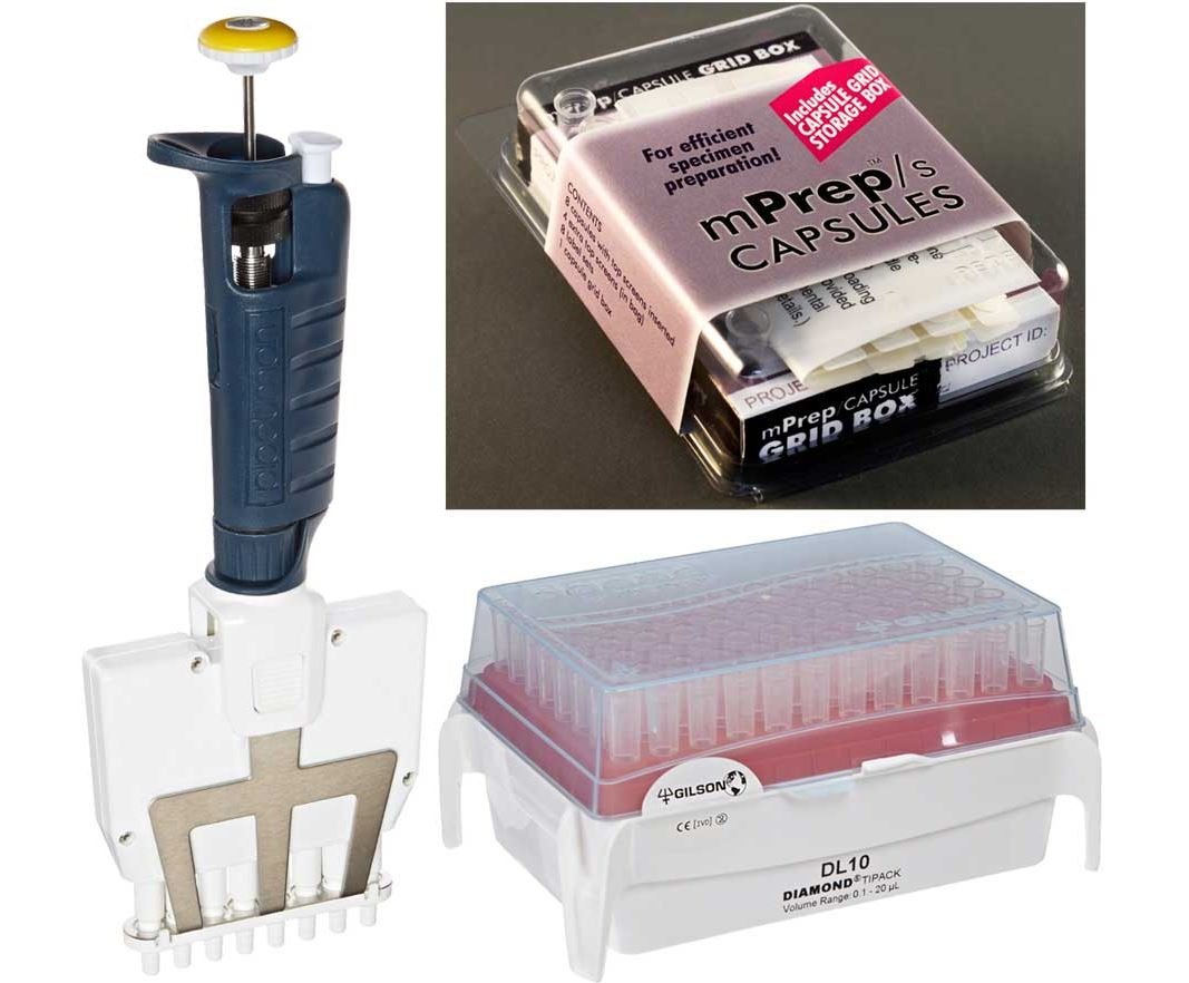 mPrep/g Pipettor Kit, Multichannel