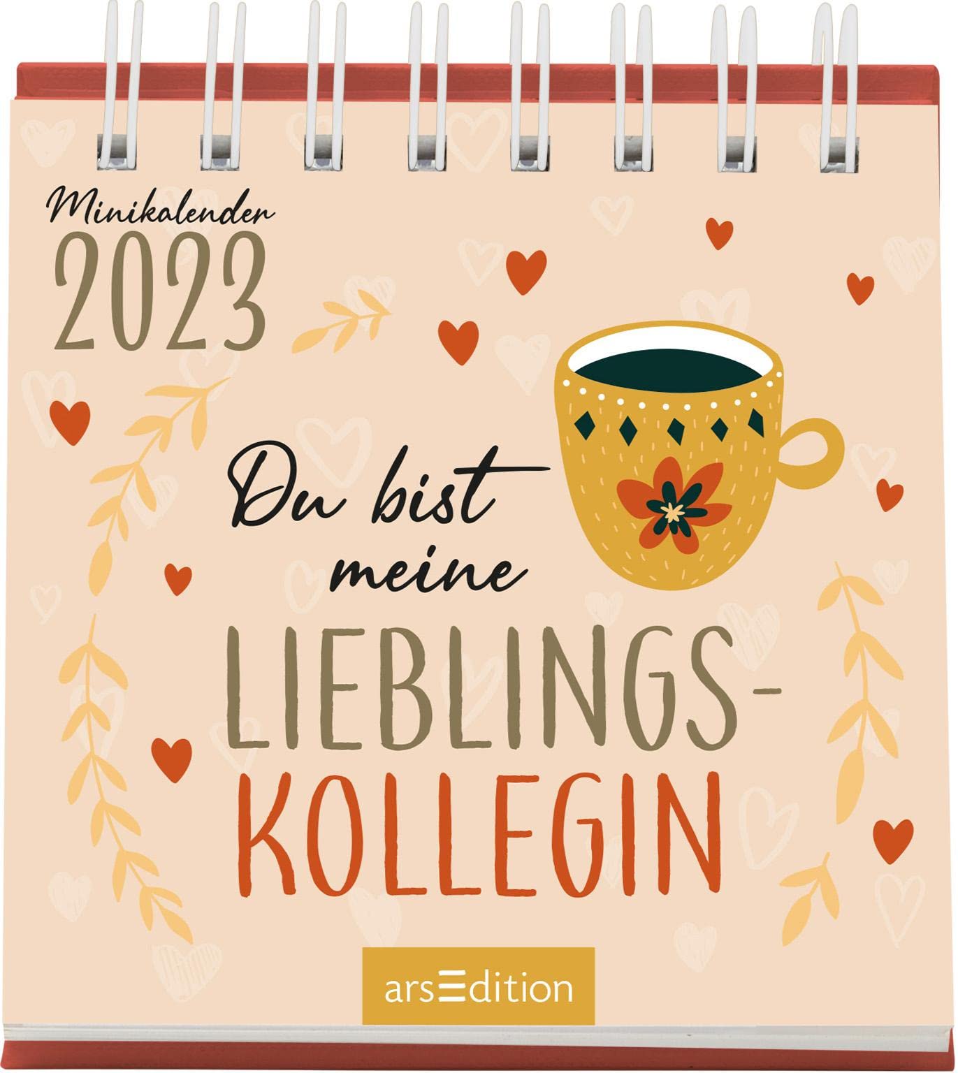 Display Monatskalender 2023: Mit 4 x 5 Ex. | Kleine Tischkalender voller lieber Worte für liebe Menschen