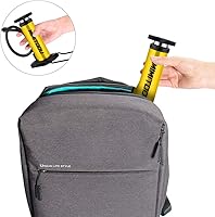 Vista 6 de Bomba para Bicicleta, Mini Bomba de Bicicleta Portátil Bomba de Piso para Bicicleta con Válvulas Presta y Schrader Bomba de Aire de Piso