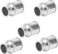 Vista 1 de Cabilock 5 piezas mini cubo de flores vintage de granja jarrón miniatura maceta rústica hierro galvanizado leche jarrón jarrón casa de muñecas micro