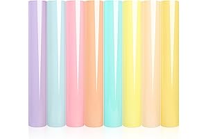 WRAPXPERT Pastel HTV Vinyl Boho Heat Transfer Vinyl Bundle