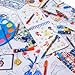 Innovative Designs Sonic The Hedgehog Creativity Fun Kids Art Set for Coloring, Painting, and Crafts