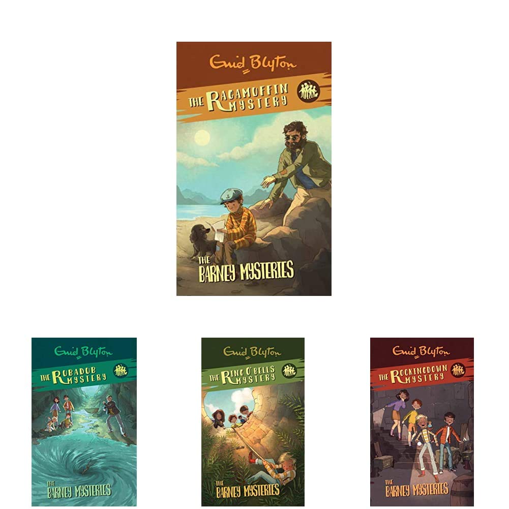 The Ragamuffin Mystery: Book 6+The Rubadub Mystery: Book 4+The Ring O' Bells Mystery: Book 3+The Rockingdown Mystery: Book 1(Set of 4 Books)