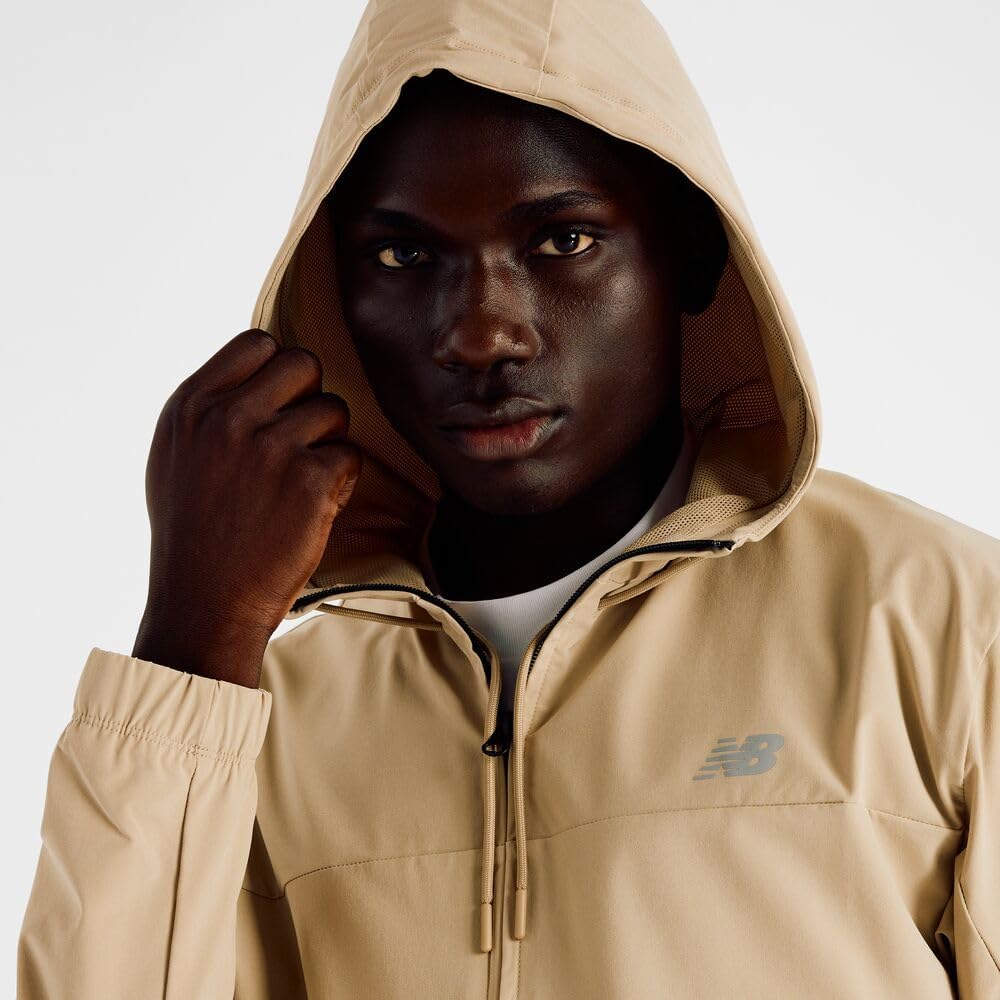 New Balance Mens Woven Full Zip Jacket - Image 4