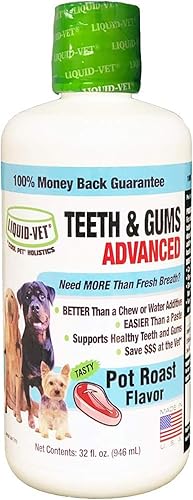 Suplementos avanzados de dientes y encías para perros  Cuidado dental para perros  Cuidado bucal bucal  sarro + placa + gingivitis