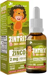 Zintrix Zinco em Gotas 20ml Sabor Morango Kids Flora Nativa