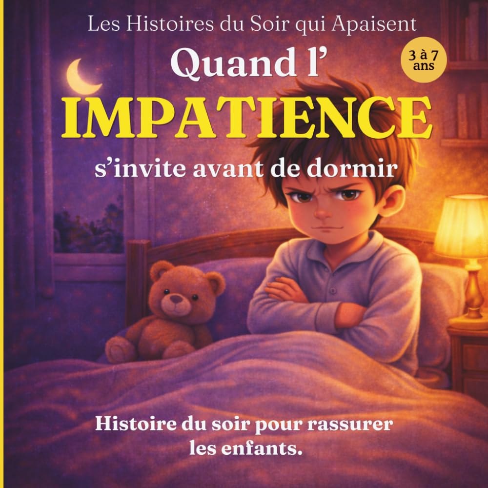 Quand l’impatience s’invite avant de dormir: Une histoire du soir pour rassurer les enfants: 7 (Les Histoires du Soir qui Apaisent)