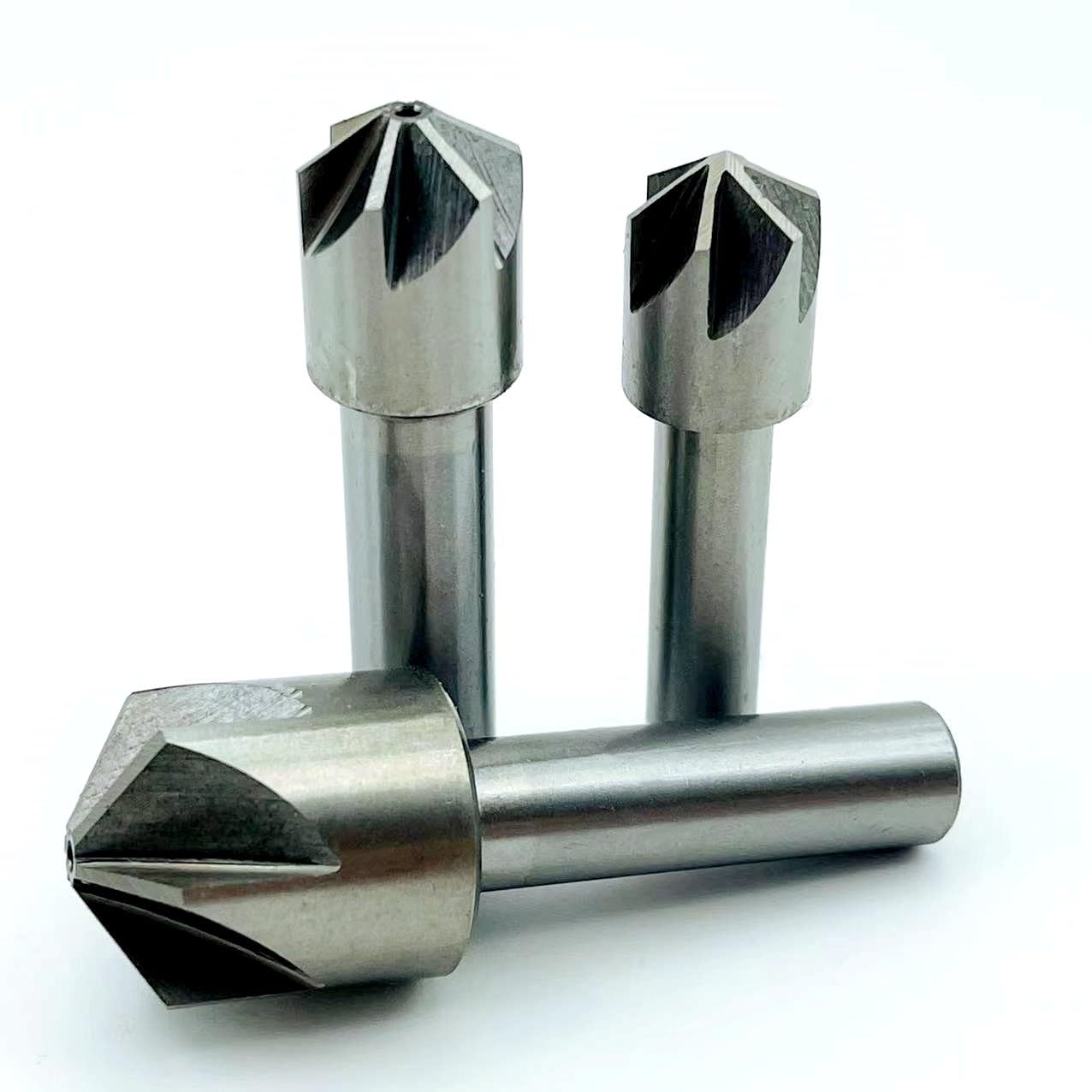 Frez z węglika spiekanego, 1 szt. Wiertło stożkowe 120 stopni, średnica 6 mm-50 mm Frez trzpieniowy do gratowania metalu z fazowaniem(35mm)