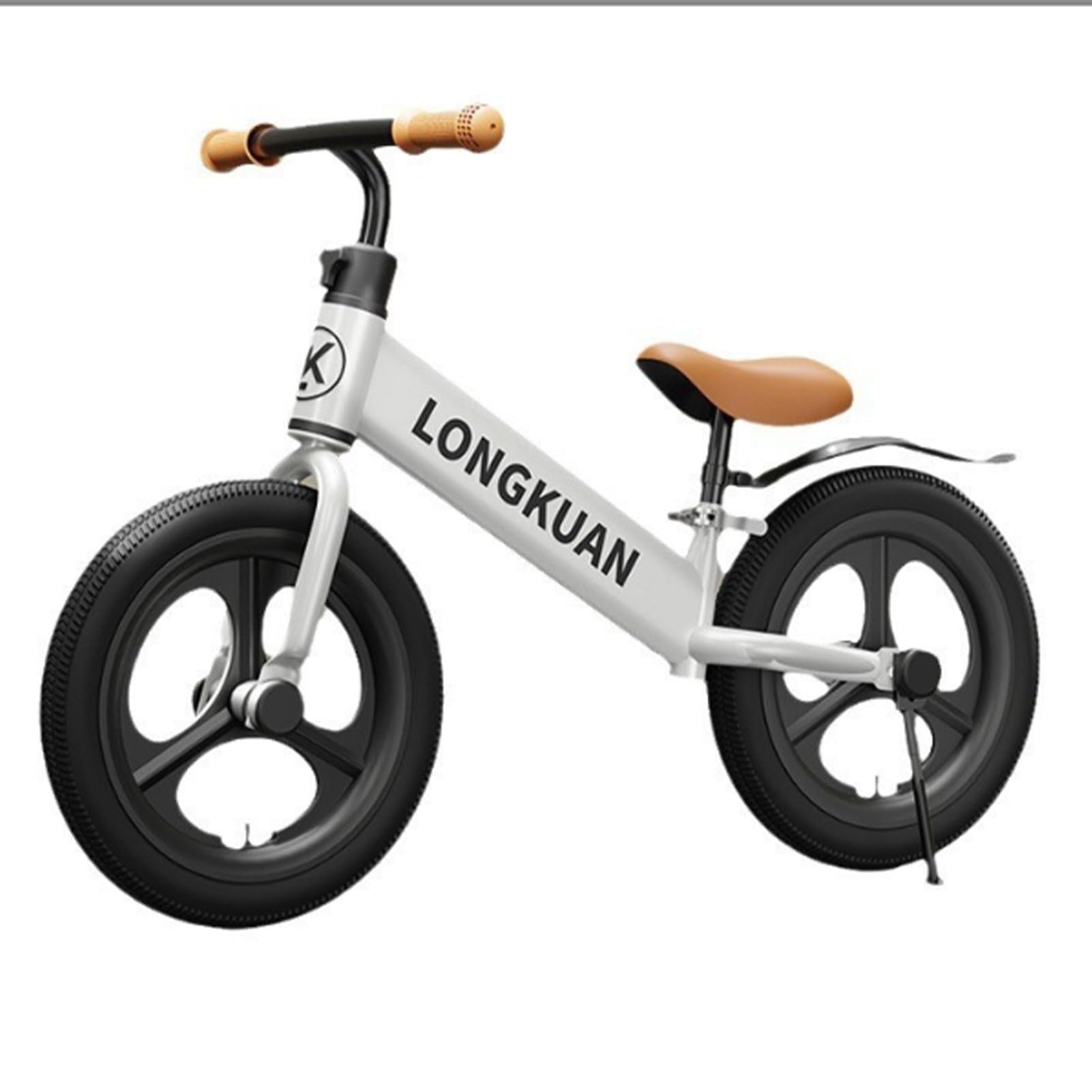 Angessey Toddler Balance Bike 2 Year Old, Age 24 Months to 5 Years Old, 12 Inch Push Bicycle with Customize Plate