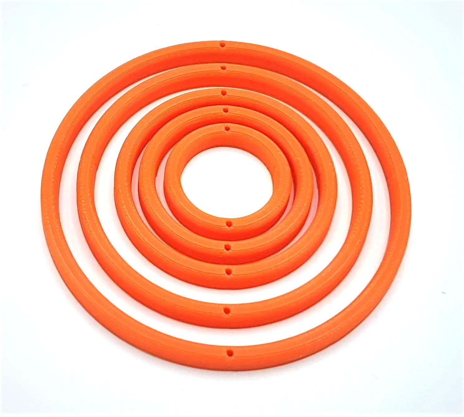 Dart Practice Rings – Target Training Aids for Accuracy & Grouping - 25+ Colours - Green (Translucent) - 3x
