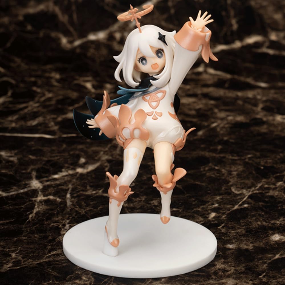 EASSL Paymon Figure, 5.3 Inches Model, Comes From Genshin Impact, Static Standing, Flawless, Very Cut, PVC Material Anime Character(for Gift Collection)