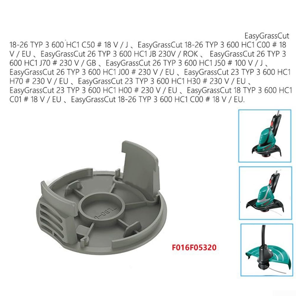 Tapa De Carrete Para Recortadora Bosch EasyGrassCut 18 - Repuesto F016F05320, Fácil Instalación