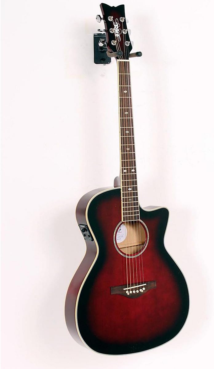 Daisy Rock Wildwood Artist Deluxe Acoustic-Electric Guitar Royal Purple Burst 888365064482