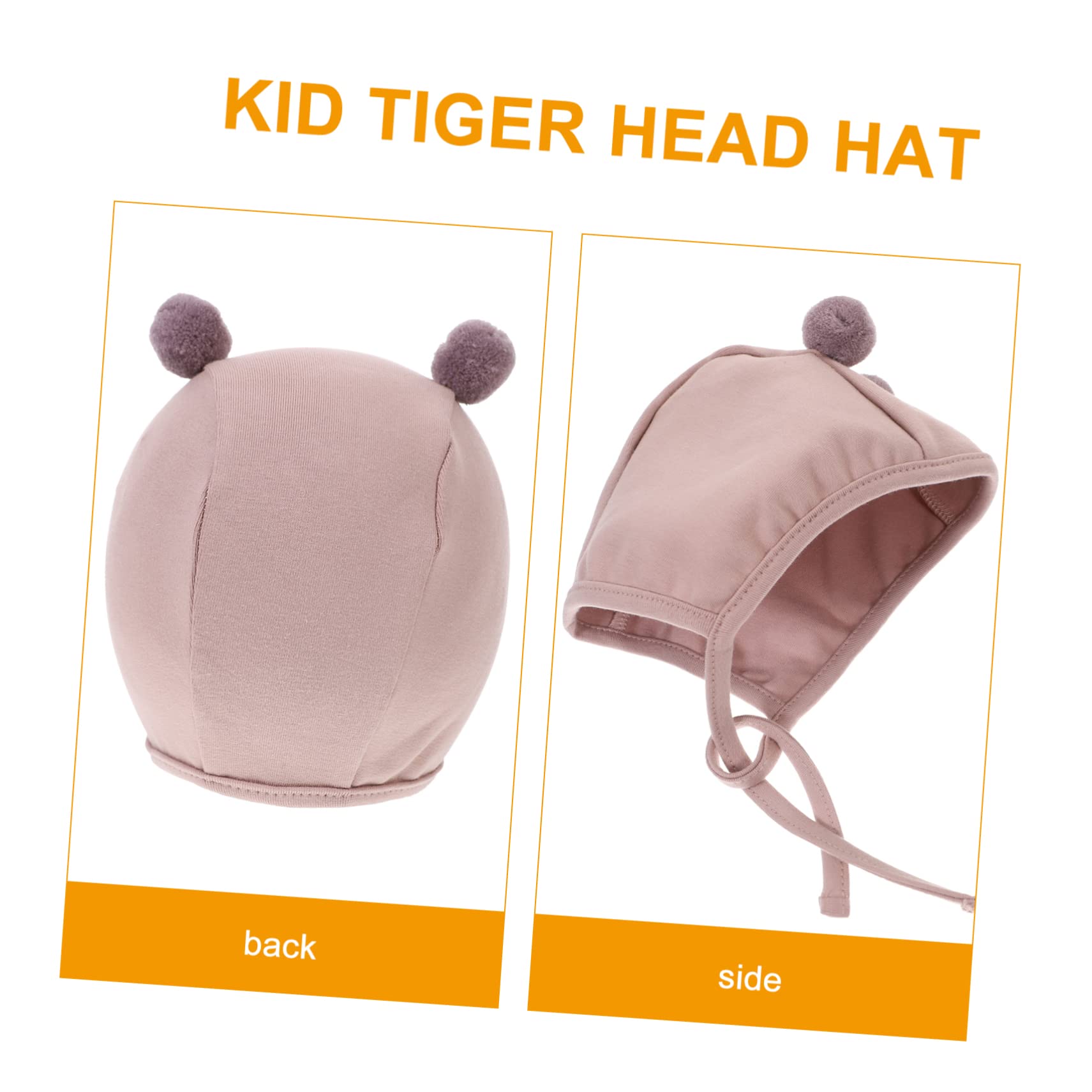 ibasenice Sombrero De Sombrero Ultravioleta para Bebé Pequeño Gorro De Gorras Gorro para Recien Nacido con Cuerda Gorros Infantiles con Cuerda Algodón