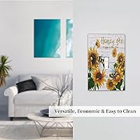 Vista 298 de Vista de ventana, isla tropical, playa, palmeras, cielo soleado, cubierta de interruptor de luz de palanca individual, placa decorativa de pared