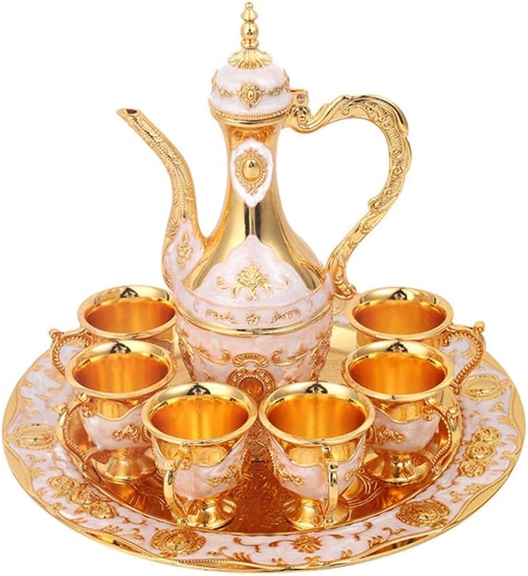 Wine Design Sense Antique Home Wine Pot Wedding Creative Alloy Wine Set