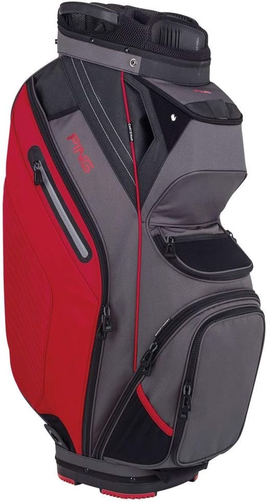 Ping Pioneer Cart Bag 2018 - 09 GRAPHITE/RED