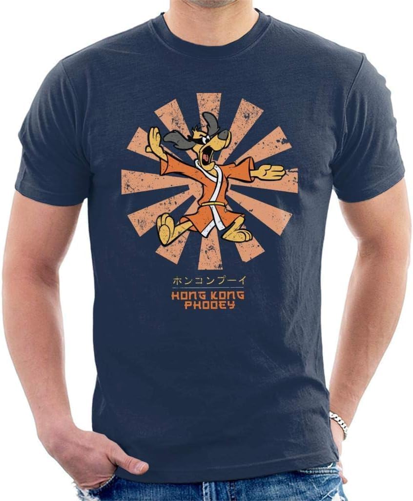 Hong Kong Phooey Retro Japanese Men's T-Shirt