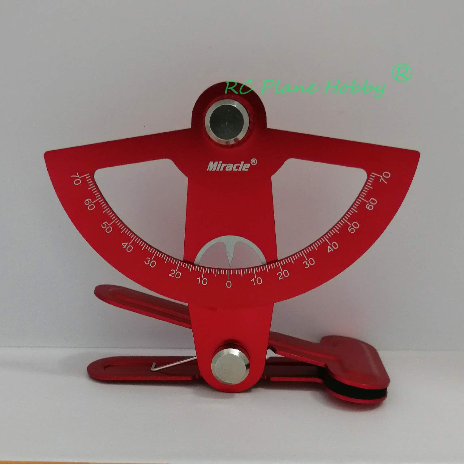 Throw Meter for RC Model RC Plane DIY Tool Anodized Aluminum Throw Meter