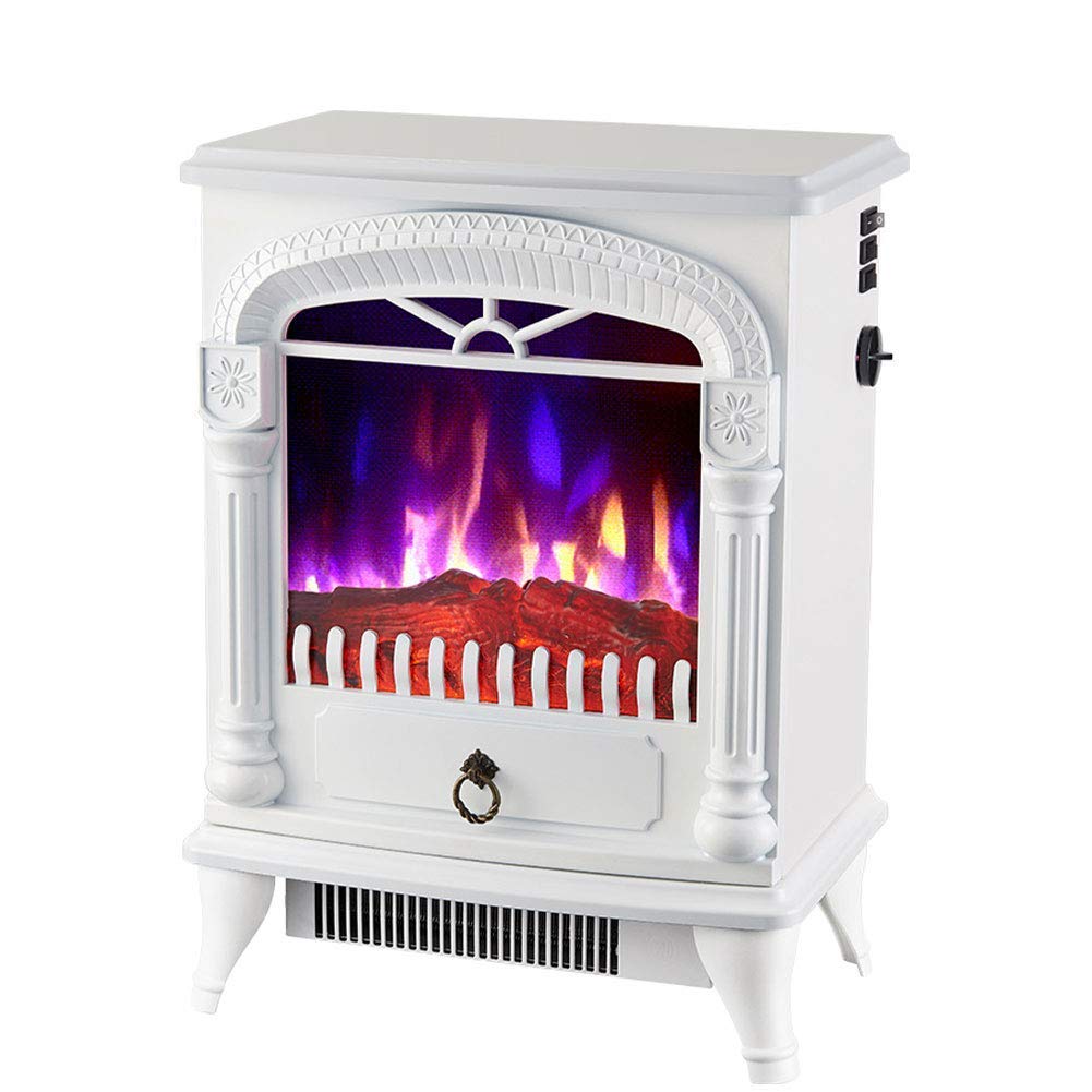 Buy Portable Retro Electric FireplaceElectric Stove Heater with Wood