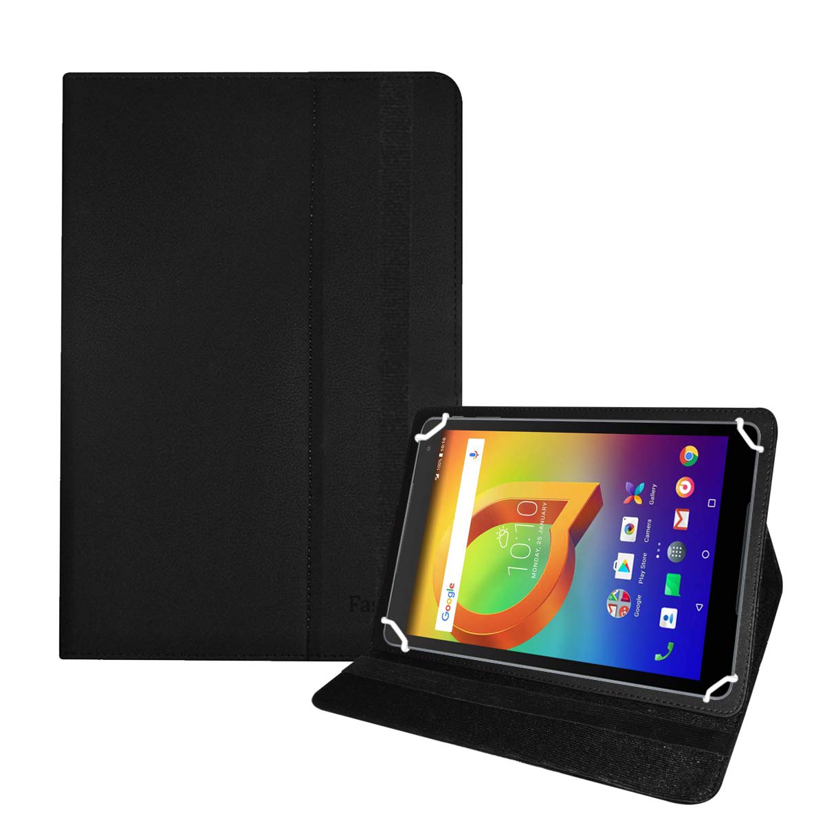 Fastway Flip Case Cover with Stand for Alcatel 3T 10 (10 inch) Wi-Fi+4G Tablet (Black) (B08WHTZKZT) Amazon Price History, Amazon Price Tracker