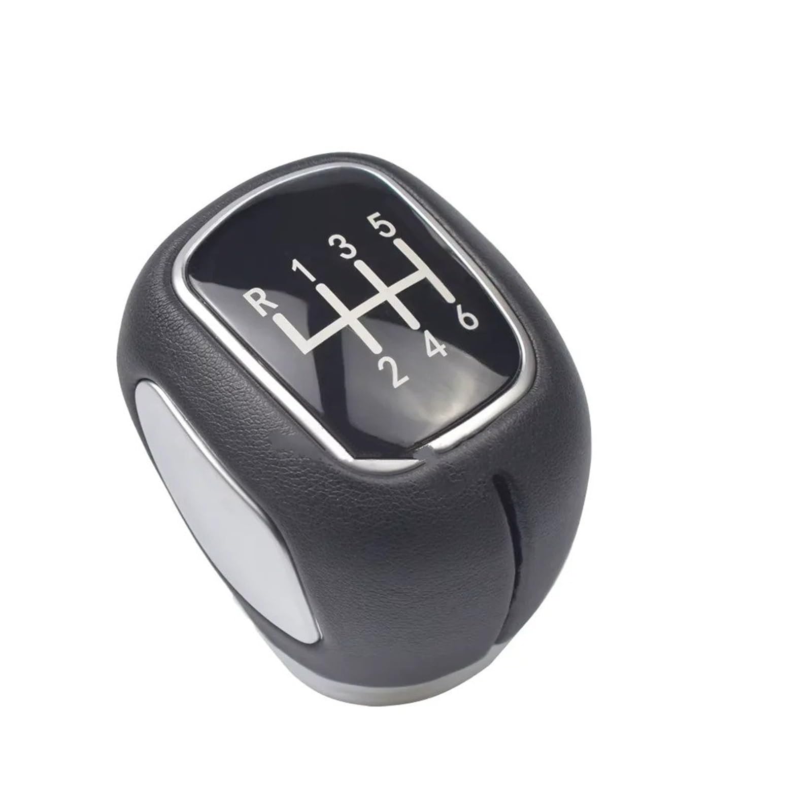 GLBLPEXELR Leather Gear Knob for Chevrolet for Chevy Cruze 2009-2015 Car 5/6 Speed Manual Gear Shift Knob Head Ball Lever(6 Speed)