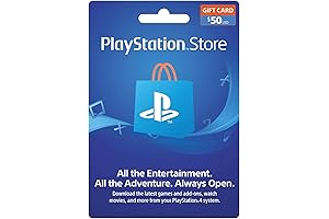 PlayStation Network $50 PSN Digital Gift Card