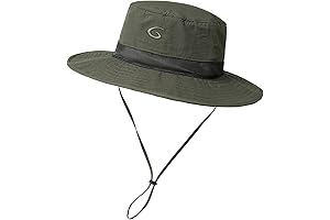 Oversized XL XXL Men's UV 50 Waterproof Packable Mesh Sun Hat