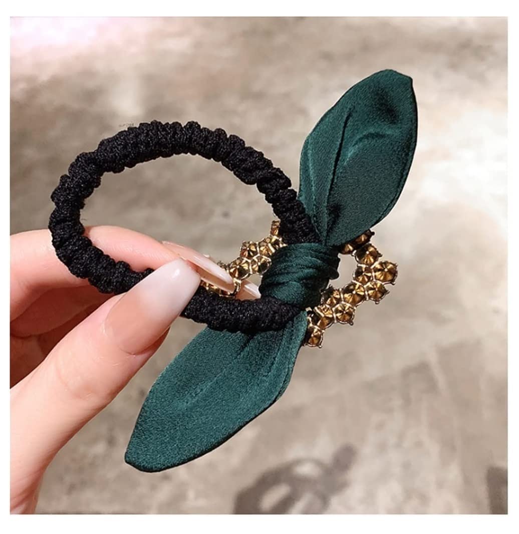 Feste Elastici Capelli 3pcs Arco Capelli Anello Accessori Per Palle Selvagge Cuoio Capelluto Tendini Cavallo Corda Testa Decorazione