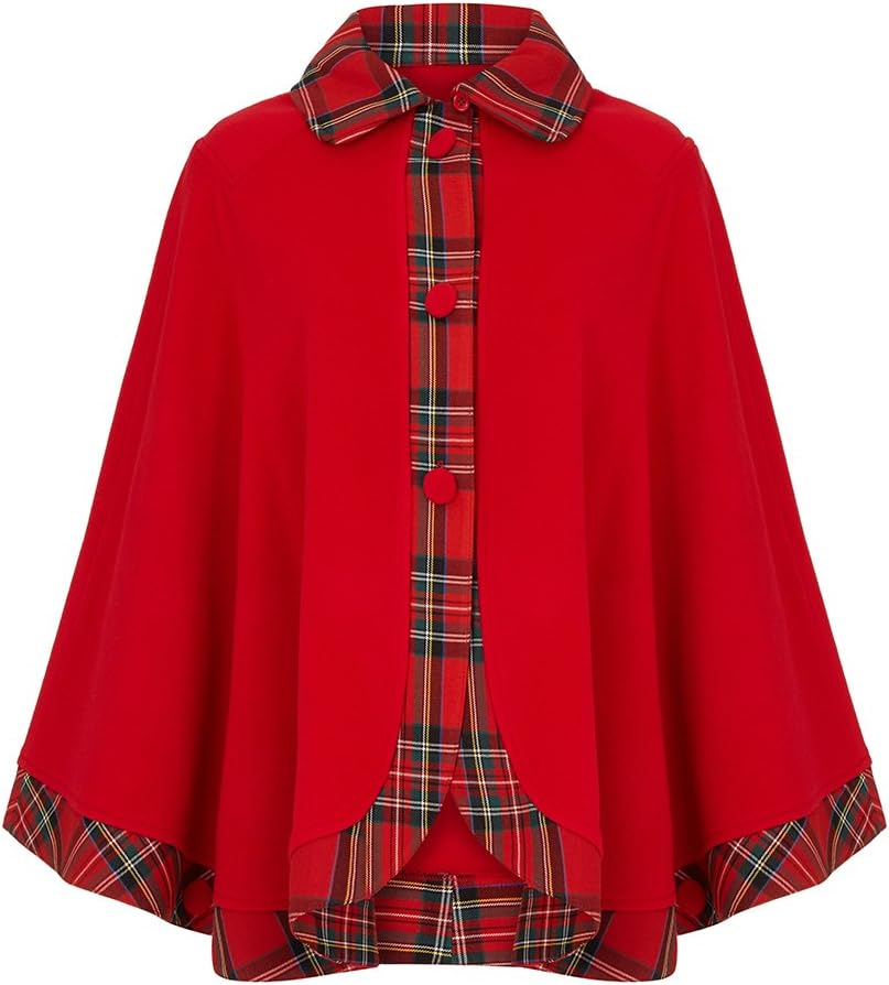 Oxfords Cashmere Tartan Cape