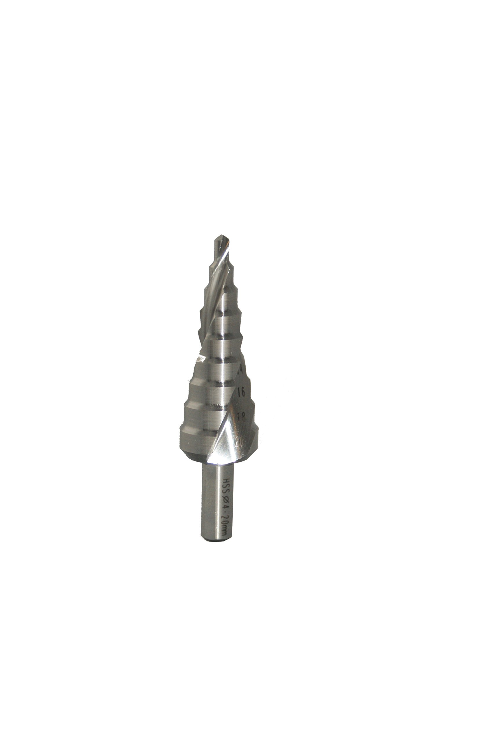 Eventus by Exact 17334 HSS zestaw wierteł stopniowych 3-częściowy 4-12 mm, 4-20 mm, 6-30 mm trzpień cylindryczny 1 zestaw