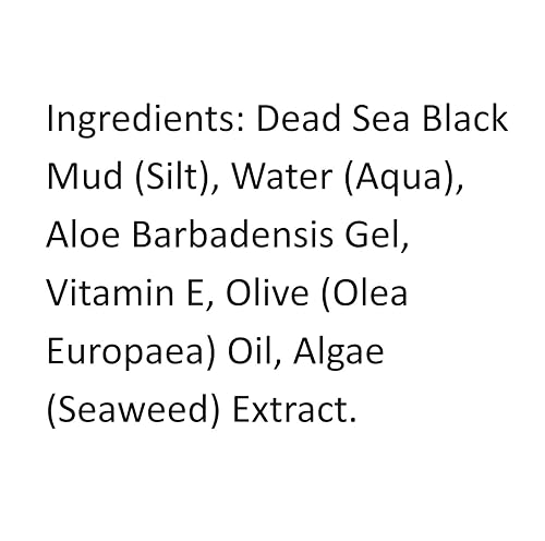 Miniatura 9 de Natural Elephant Máscara de barro del Mar Muerto, limpieza profunda de poros para cara y cuerpo, acné, puntos negros, piel grasa, cuidado de la piel