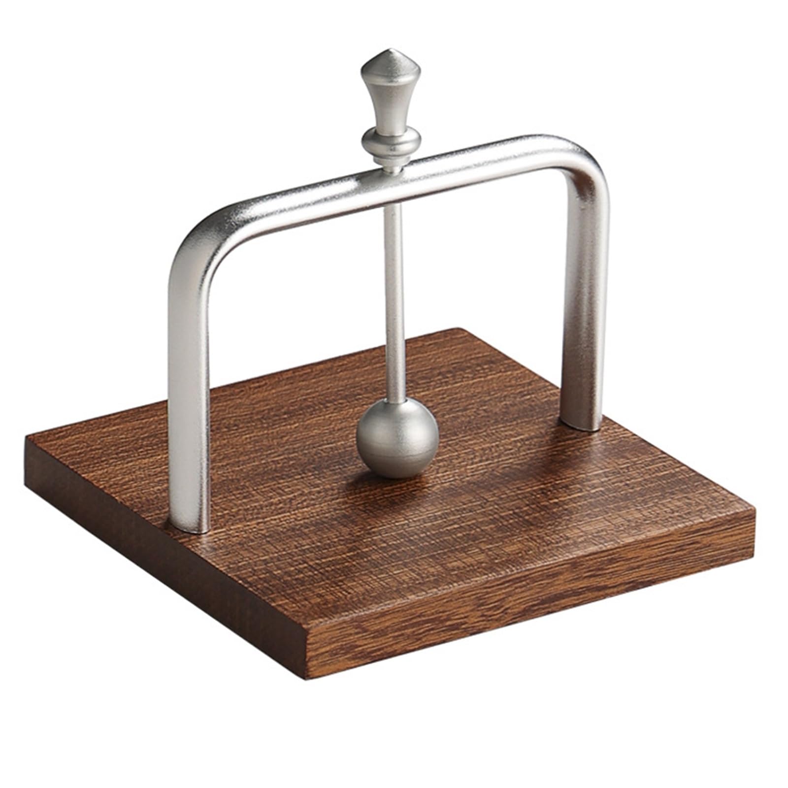 UZAMIRLEX Napkin Holder for Table, Tissue Holder for Desk, Decorative Napkin Dispenser, Simple Napkin Holder Arm(Silver)