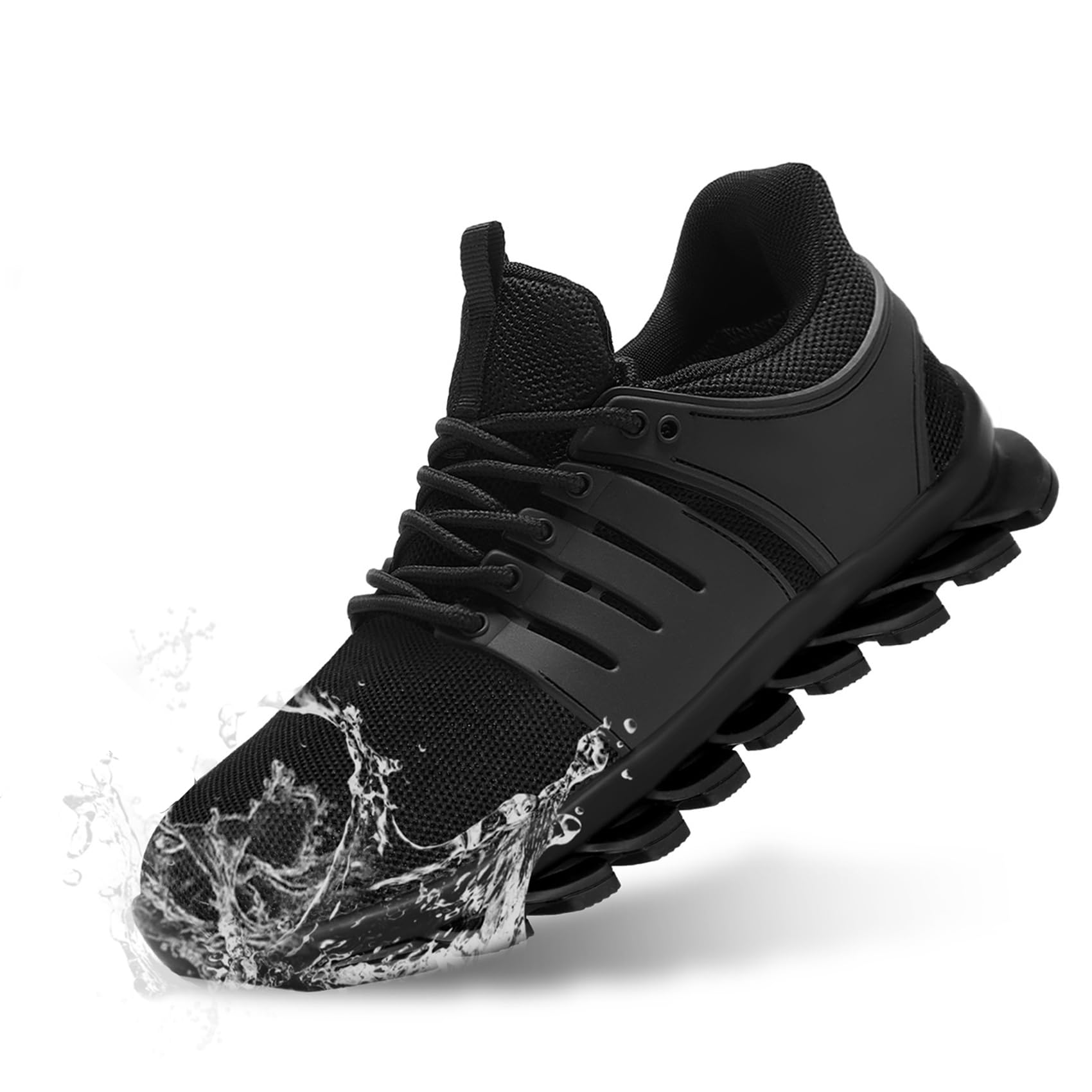 Safety Shoes Men's Work Shoes with Steel Toe Cap Lightweight Waterproof for Men Sporty Lightweight Breathable Non-Slip Shoes Trainers-image-25