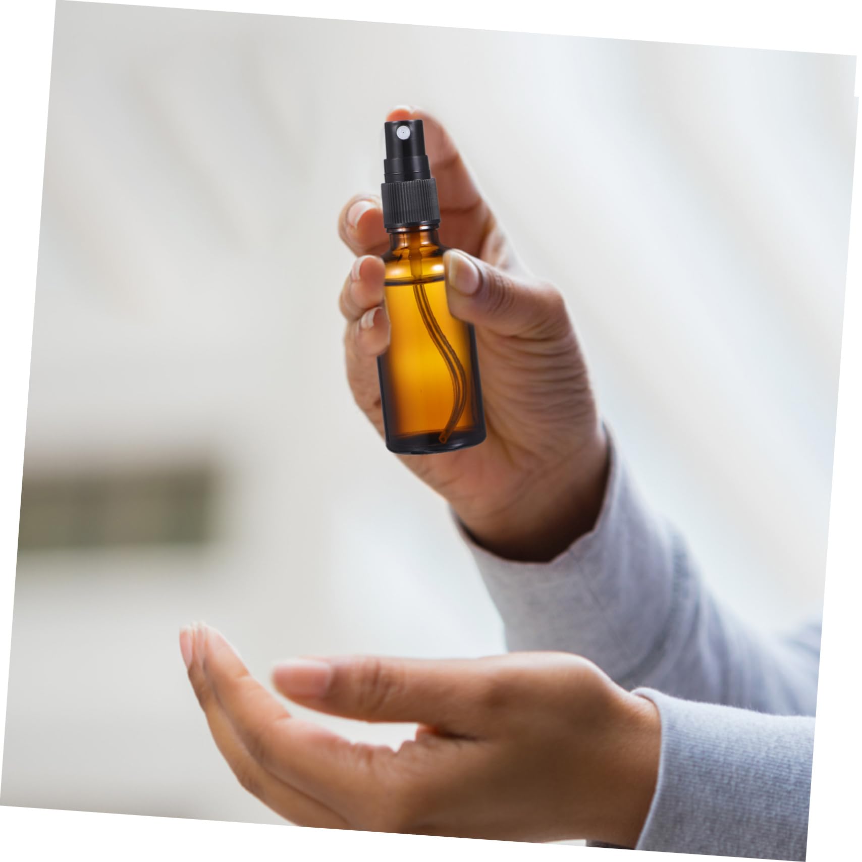 VALICLUD 10pezzi Spray in Vetro Riutilizzabili Piccoli Spray Vuoti Per Essenziali e Cosmetici